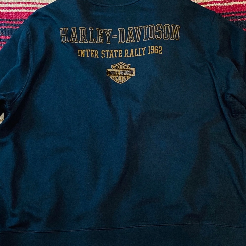 Harley Davidson zip up sweatshirt XL NWT - Picture 5 of 9